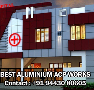 Best Aluminum Acp Front elevation works in Tirunelveli and Tuticorin