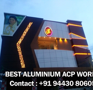 Best Aluminum Acp Front elevation works in Tirunelveli and Tuticorin